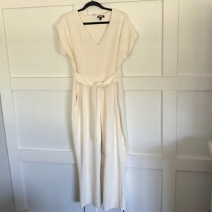Express White Jumpsuit